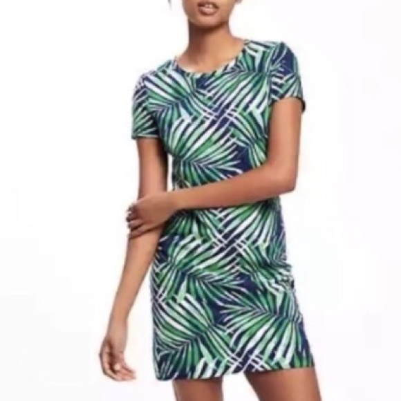 old navy palm tree dress